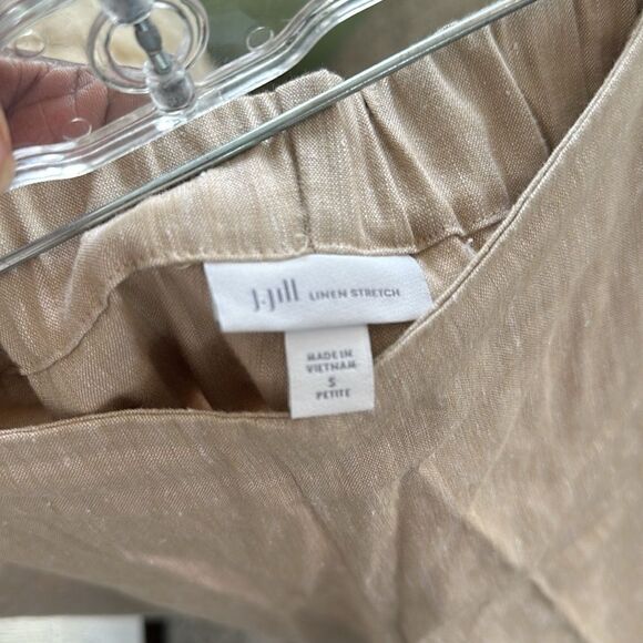 J. Jill Linen Stretch Petite Pants S/P - Picture 11 of 11